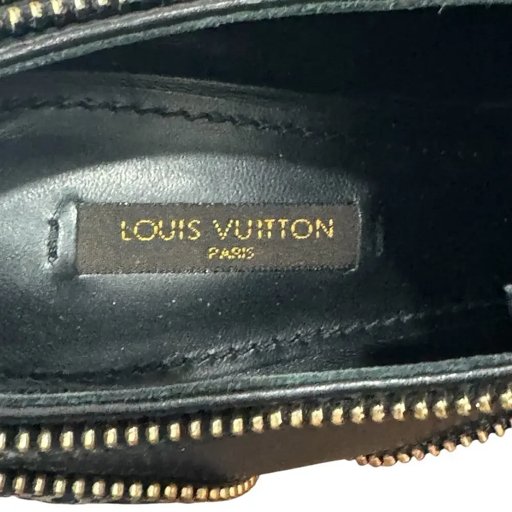 Louis Vuitton Heeled Platform Booties Black Leather Zipper Italy 37.5 EU 7.5 US - Picture 10 of 16